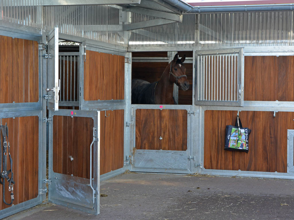 horse pferdesportsysteme stalltueren 025 aussenboxentuer mit lueftungsklappe und doppeltem flacheisenverschluss