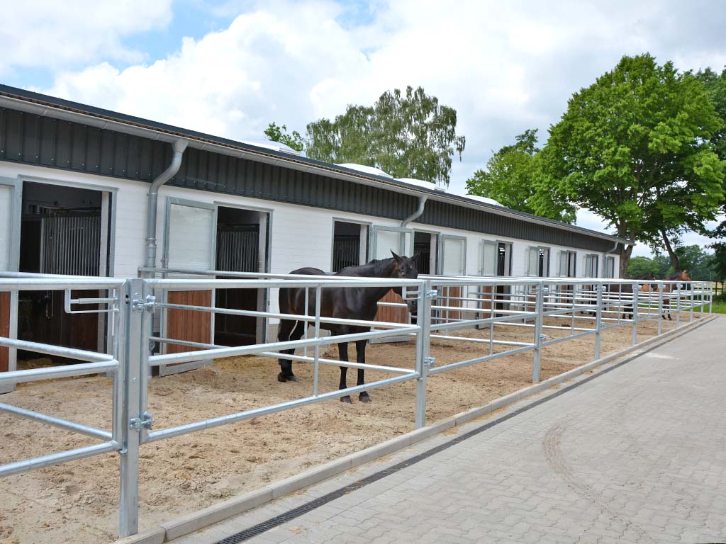 horse pferdesportsysteme paddock 030 paddock mit sandboden